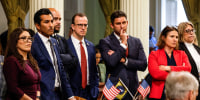 Image: California Gov. Newsom Leads Democratic Redistricting Plan In The State