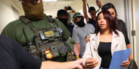 Image: ICE Detains Immigrants Inside New York City Courthouses