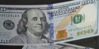 U.S. $100 bills. 