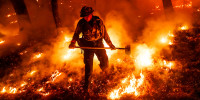 APTOPIX California Extreme Weather Wildfires