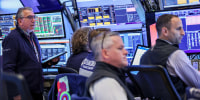 Traders on the floor.