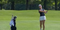 Alli Wiertel, a sophomore golfer at Oswego High School in Illinois.