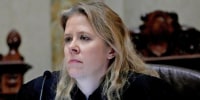 Wisconsin Supreme Court Justice Rebecca Bradley hears arguments in a case in Madison in 2023.