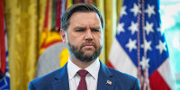 Vice President JD Vance in the Oval Office of the White House, on Aug. 25, 2025.
