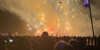 Burning Man on Aug. 30, 2025. 