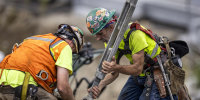 Construction workers.
