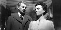 Joseph Cotten and Agnes Moorehead in "The Magnificent Ambersons."