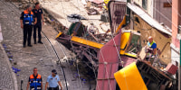 streetcar crash investigation lisbon portugal funicular