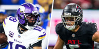 Justin Jefferson, Drake London nfl football