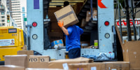 Delivery worker.