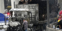 Mexico gas Tanker Explosion aftermath
