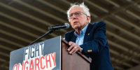 Senator Bernie Sanders Continues Fighting Oligarchy Tour In Pennsylvania