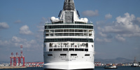 The 'Rhapsody of the Seas' cruise liner.