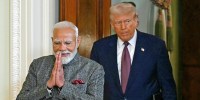 President Donald Trump and Indian Prime Minister Narendra Modi 