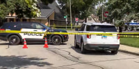 A person was killed and an ICE agent was injured Friday after a dramatic incident unfolded during "targeted law enforcement activity" in Franklin Park