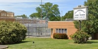 The exterior of Lee Arrendale State Prison as seen from the street