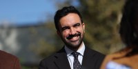 Zohran Mamdani smiling