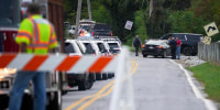 First responders arrive tos scene in North Codorus, Pa.