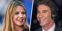 A split composite of Terry Gannon and Savannah Guthrie.