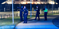 DENMARK-TRANSPORT-AIRPORT-POLICE