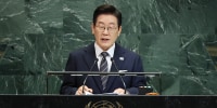 Image: World Leaders Gather For The 80th Session Of The United Nations General Assembly President of South Korea Jae Myung Lee