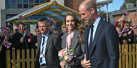 Prince And Princess Of Wales Visit Southport