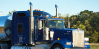 Tanker Truck in Louisiana, USA