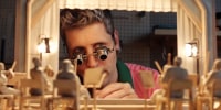 A still from a Sora 2 video depicting an AI version of Sam Altman.