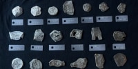 Over 1000 silver coins known as Reales were recovered from the  the remains of the 1715 Treasure Fleet in Vero Beach, Fla.