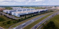 Data centers in Ashburn, Loudon County, Va.