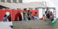 The Global Sumud Flotilla.