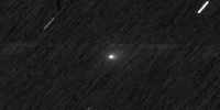 An image of a comet