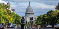 The Capitol building in Washington, D.C.