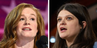 Sen. Mallory McMorrow and Rep. Haley Stevens from Michigan.