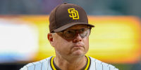 Manager Mike Shildt of the San Diego Padres.