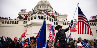Pro-Trump supporters storm the U.S. Capitol.