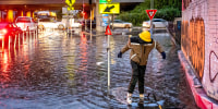 Aftermath of the storm.