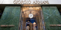 A Giorgio Armani store.