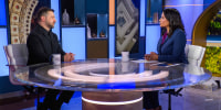 Ukraine's President Volodymyr Zelenskyy speaks to Meet The Press' Kristen Welker on Oct. 17, 2025.