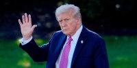 President Trump Departs White House For Florida