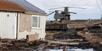 US Extreme Weather Alaska Typhoon Aftermath