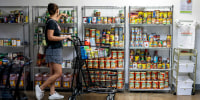 Image: Food Banks Expect Surge Of Demand As SNAP Benefits Set To Expire During Shutdown