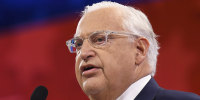 David Friedman at the AIPAC annual meeting in Washington, D.C.