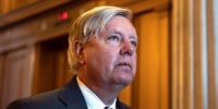 Sen. Lindsay Graham at the U.S. Capitol.