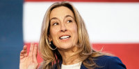 Image: New Jersey Gubernatorial Candidate Mikie Sherrill Holds Election Night Party
