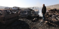 Israeli settlers set fire to warehouse in the West Bank