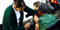 Vaccination campaign in response to a measles outbreak, in Mexico City