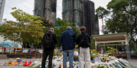 Image: Hong Kong Grieves Vicitims Of Tragic Apartment Fire