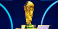 The FIFA World Cup Trophy.
