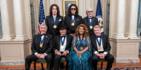 Sylvester Stallone,George Strait,Gloria Gaynor,Michael Crawford,Paul Stanley,Gene Simmons,Peter Criss